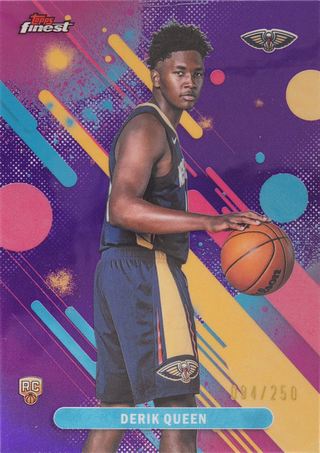Derik Queen trading card