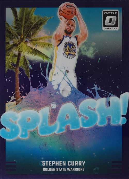 Stephen Curry trading card