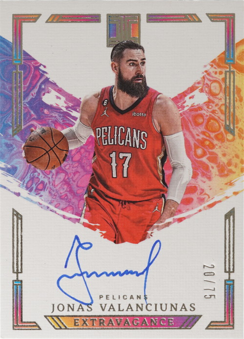 Jonas Valanciunas trading card