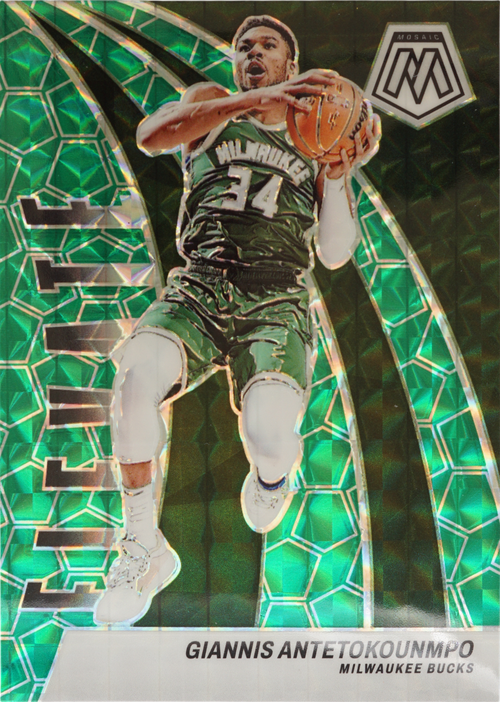 Giannis Antetokounmpo trading card