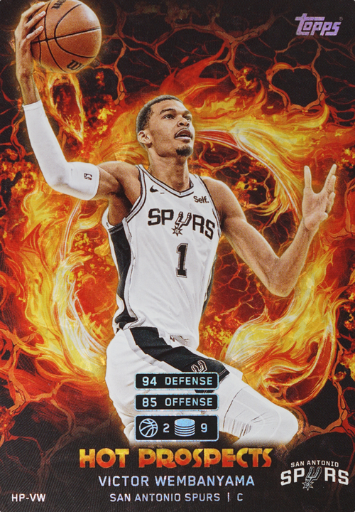 Victor Wembanyama trading card