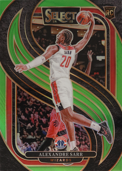Alexandre Sarr trading card