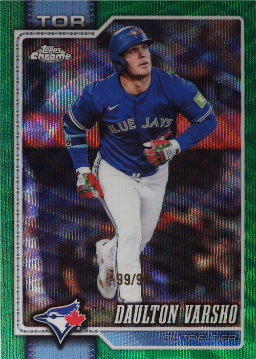 Daulton Varsho trading card