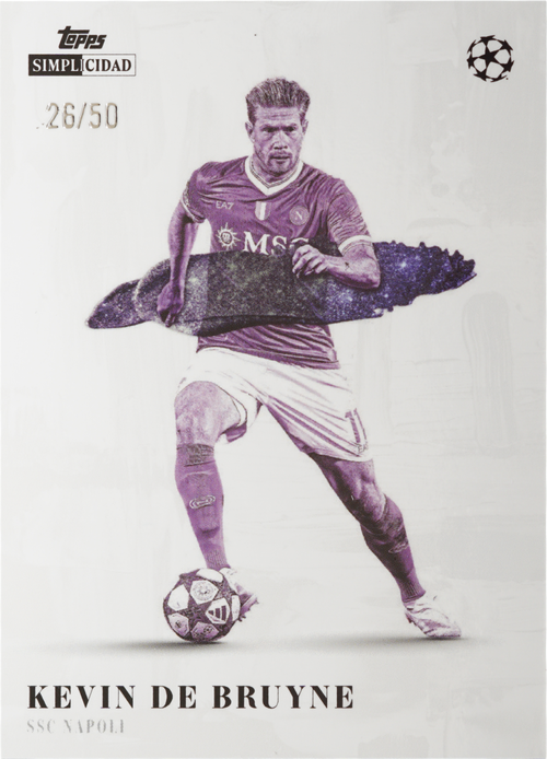 Kevin De Bruyne trading card