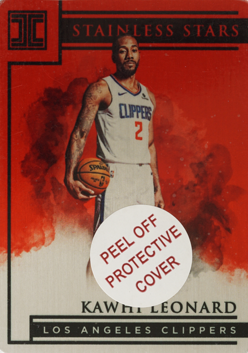 Kawhi Leonard trading card
