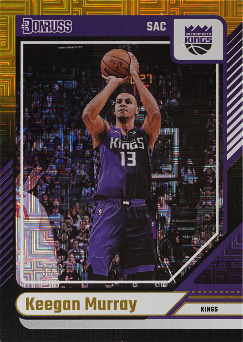 Keegan Murray trading card