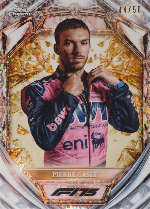Pierre Gasly trading card