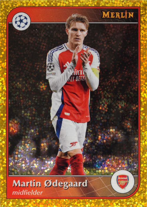 Martin Ødegaard trading card