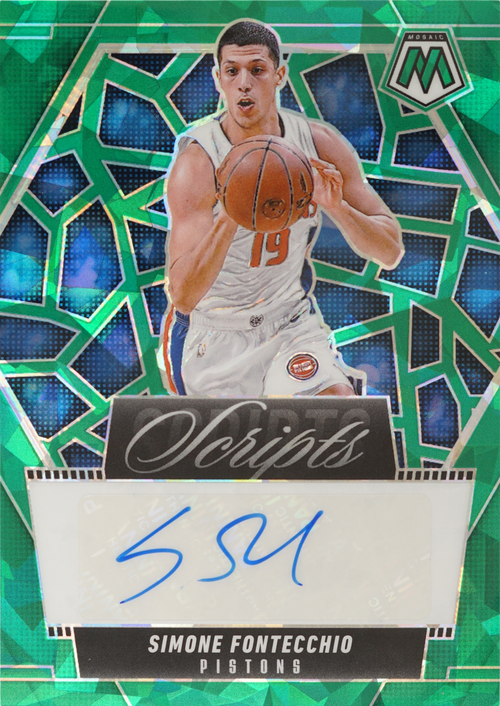 Simone Fontecchio trading card