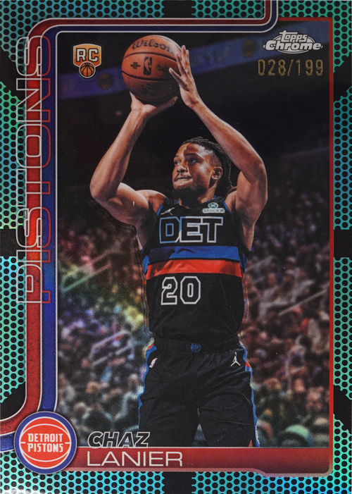 Chaz Lanier trading card