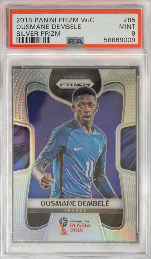 Ousmane Dembele trading card