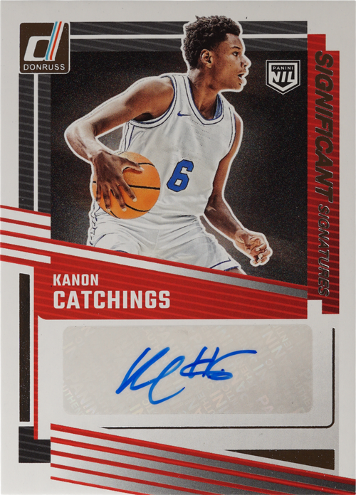 Kanon Catchings trading card