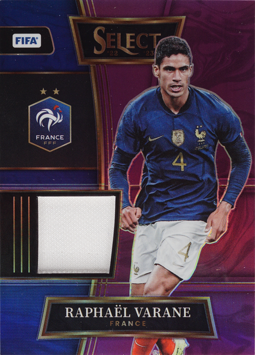 Raphael Varane trading card
