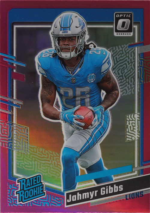Jahmyr Gibbs trading card