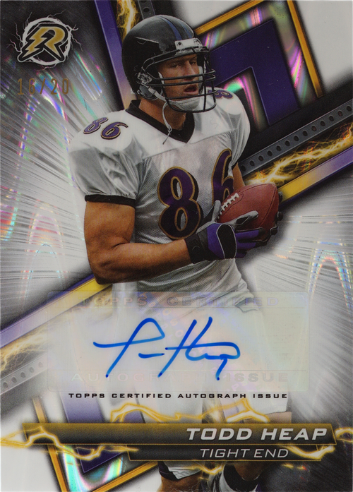 Todd Heap trading card