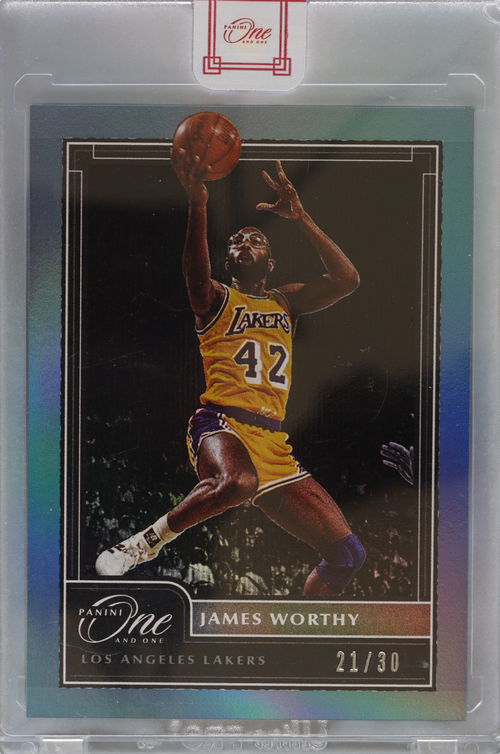 James Worthy trading card