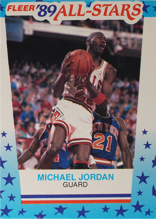 Michael Jordan trading card