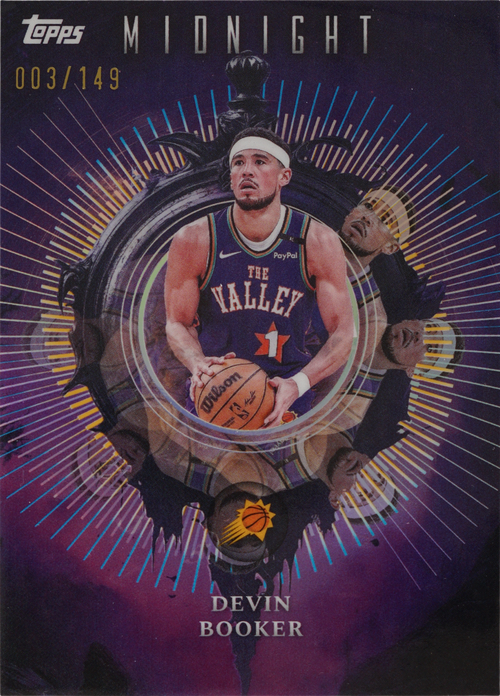 Devin Booker trading card