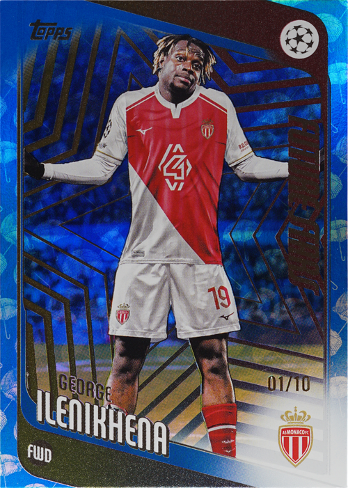 George Ilenikhena trading card