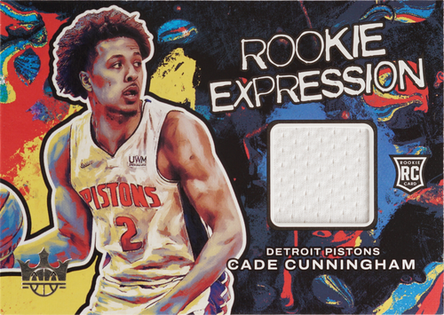 Cade Cunningham trading card