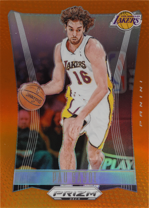 Pau Gasol trading card
