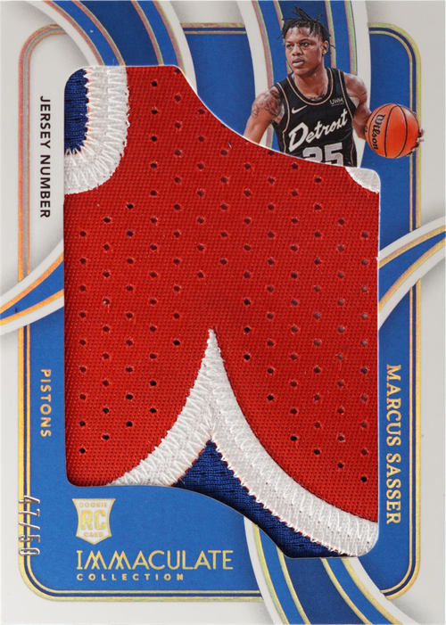 Marcus Sasser trading card