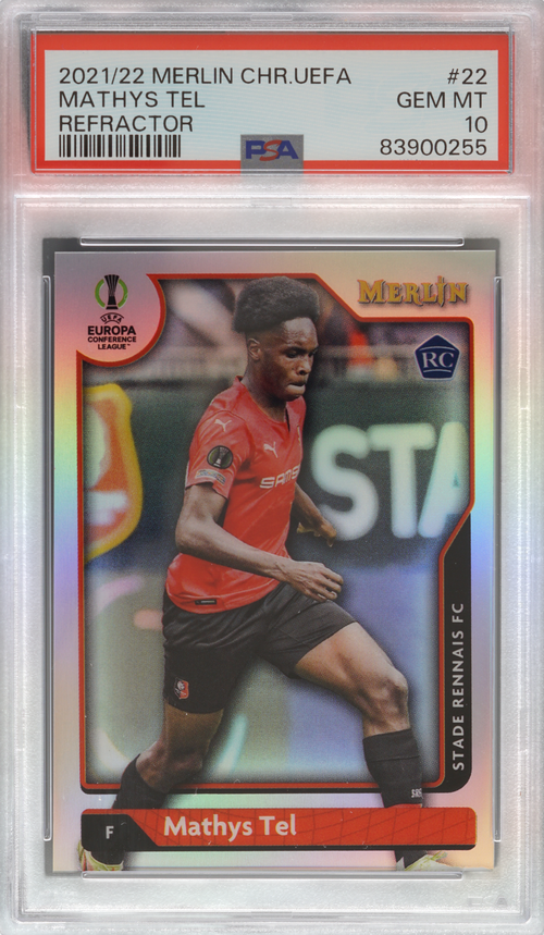 Mathys Tel trading card