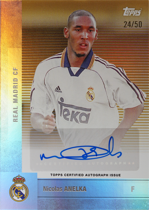Nicolas Anelka trading card