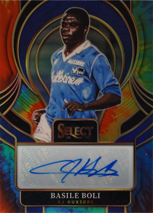 Basile Boli trading card