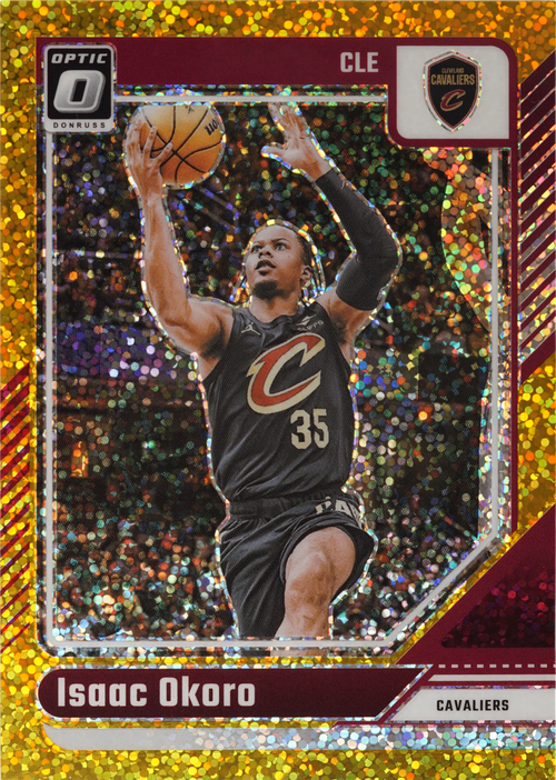 Isaac Okoro trading card
