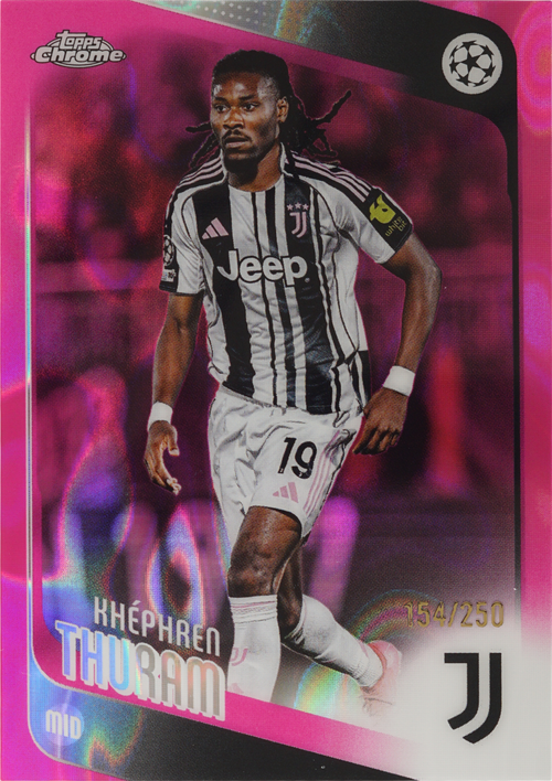 Khéphren Thuram trading card