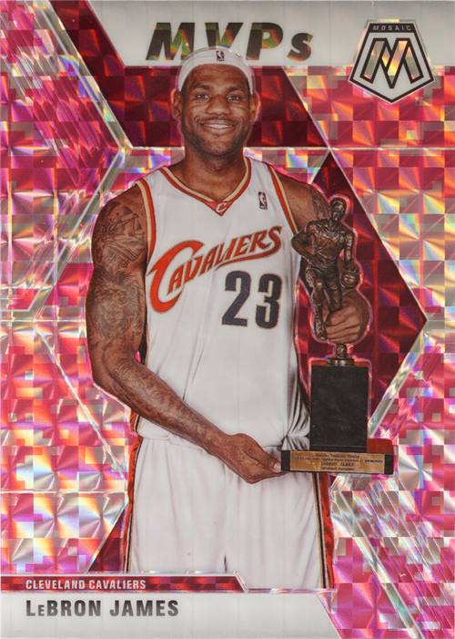 LeBron James trading card