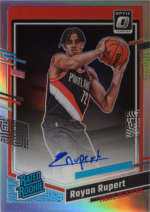 Rayan Rupert trading card