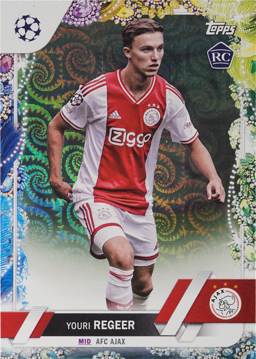 Youri Regeer trading card