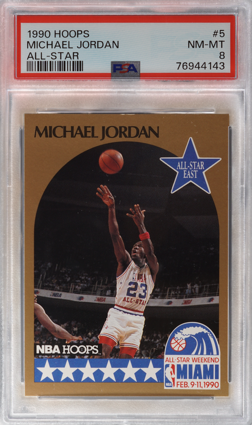 Michael Jordan trading card