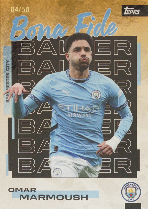 Omar Marmoush trading card