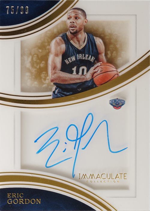 Eric Gordon trading card