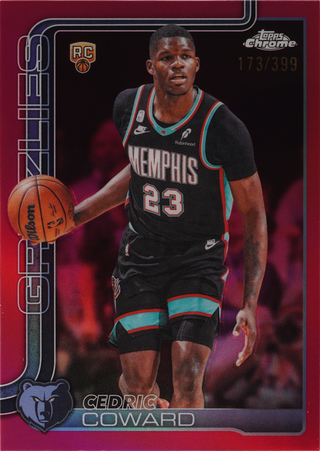 Cedric Coward trading card