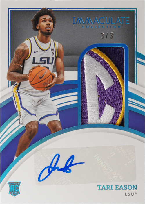 Tari Eason trading card