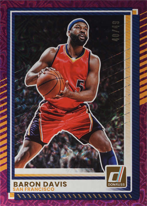 Baron Davis trading card