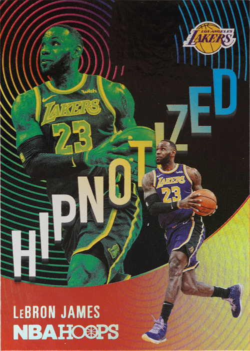 LeBron James trading card