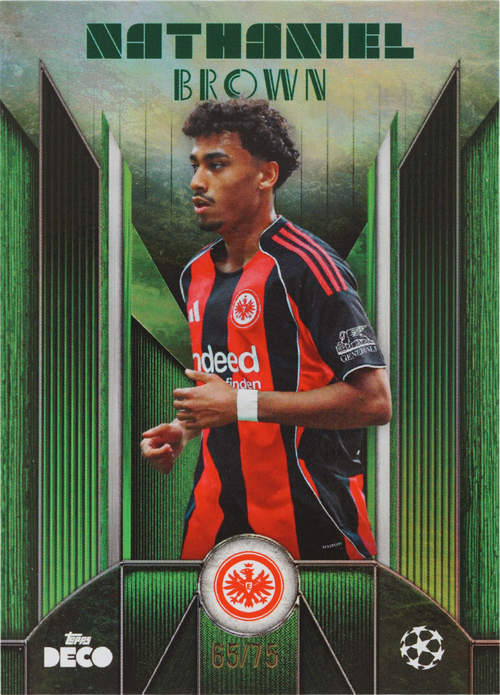 Nathaniel Brown trading card