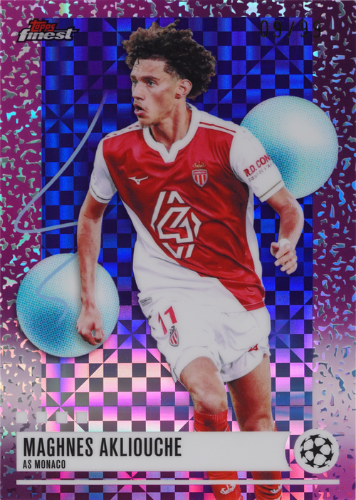 Maghnes Akliouche trading card