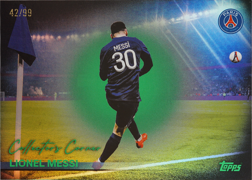 Lionel Messi trading card