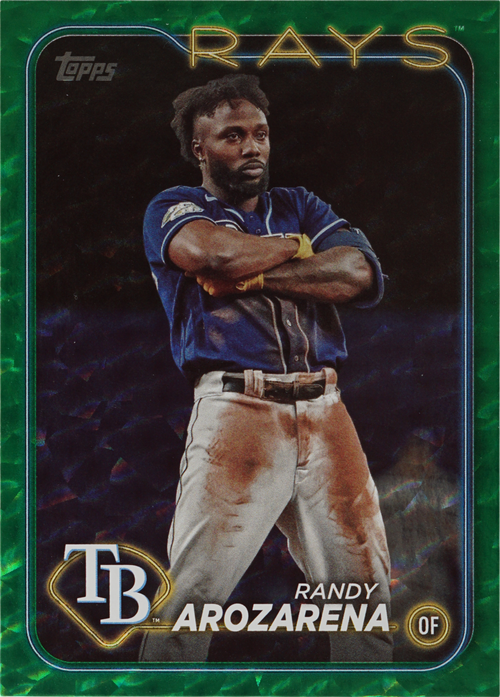 Randy Arozarena trading card