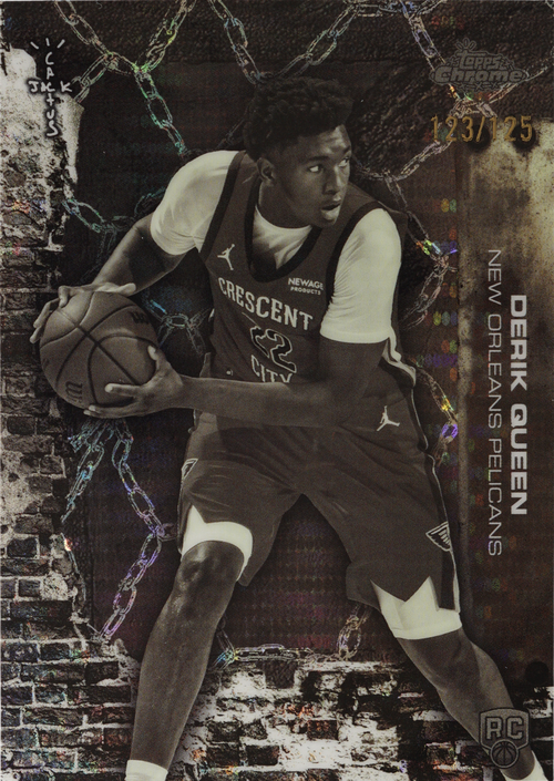 Derik Queen trading card