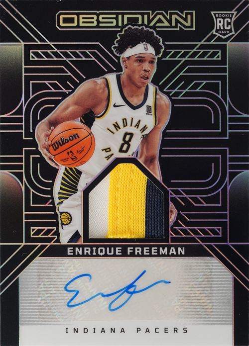 Enrique Freeman trading card