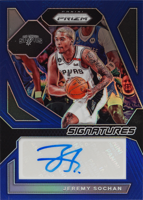 Jeremy Sochan trading card
