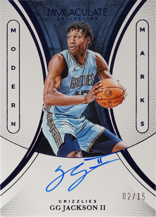 GG Jackson II trading card