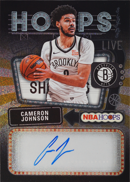 Cameron Johnson trading card